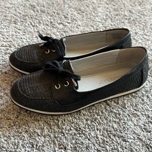 Aerosoles Black Boat Shoe
